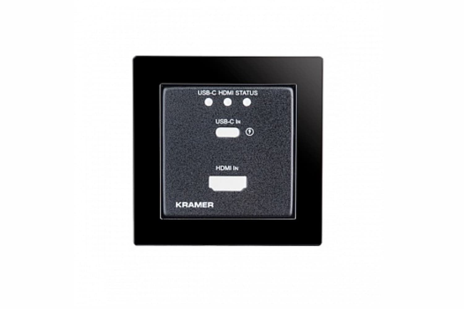  Фото kramer wp-20ct-eu-panel(b) комплект из рамки и лицевой панели для передатчика wp-20ct/eu - фото 1