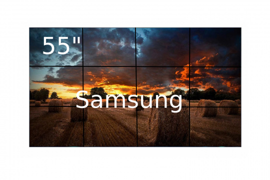 Изображение Видеостена 4x3 Samsung 55" VM55T-U