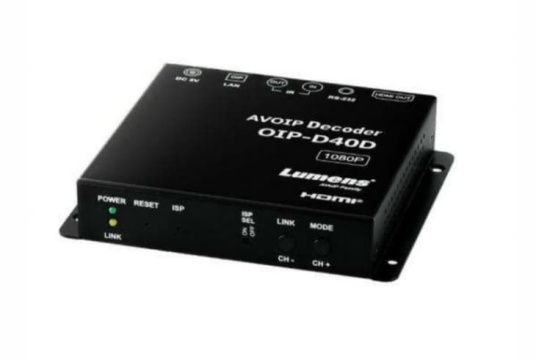  Фото декодер av over ip  lumens oip-d40d - фото 1