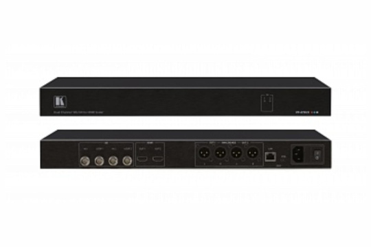 Изображение Двухканальный масштабатор Kramer VP-475UX 12G HD-SDI в HDMI с деэмбедированием аудио;