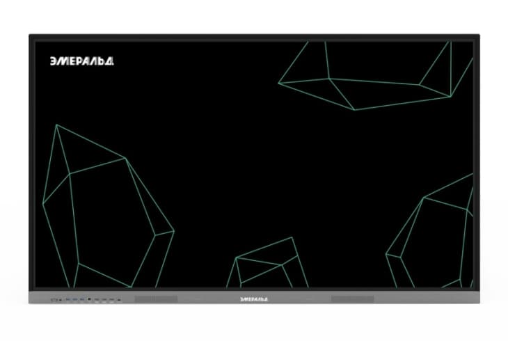  Фото интерактивная панель эмеральд 65" eml651 - фото 1