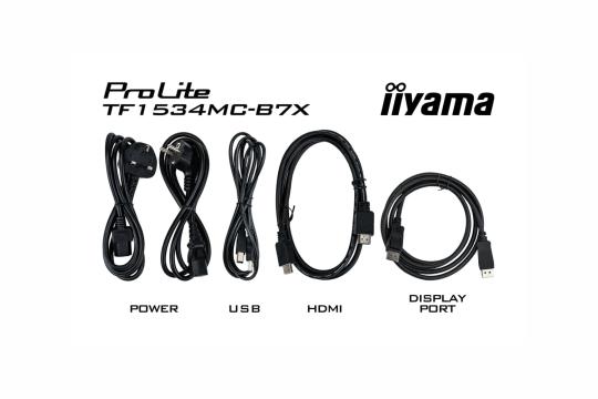  Фото интерактивная панель iiyama 15" tf1534mc-b7x - фото 6