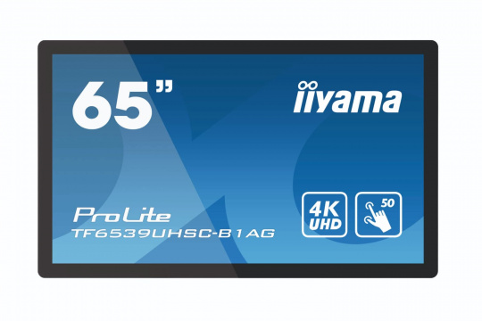 Изображение Интерактивная панель iiyama 65" TF6539UHSC-B1AG