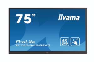  Фото интерактивная панель iiyama 75" te7504mis-b2ag - фото 1