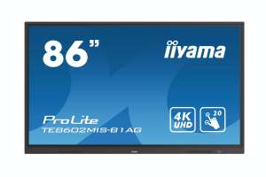  Фото интерактивная панель iiyama 86" te8602mis-b1ag - фото 1