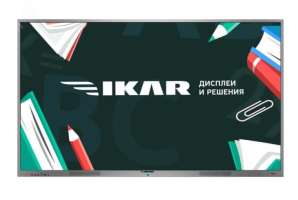 Изображение Интерактивная панель IKAR 75" ИП 75-213-410