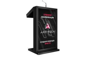 Изображение Интерактивная трибуна AxeTech 21.5" Double с рекламным дисплеем