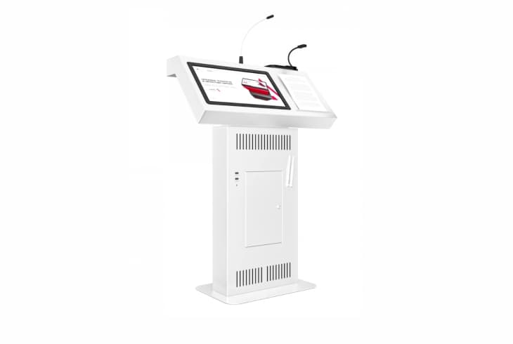  Фото интерактивная трибуна axetech 21.5" voice pro с документ-камерой - фото 4