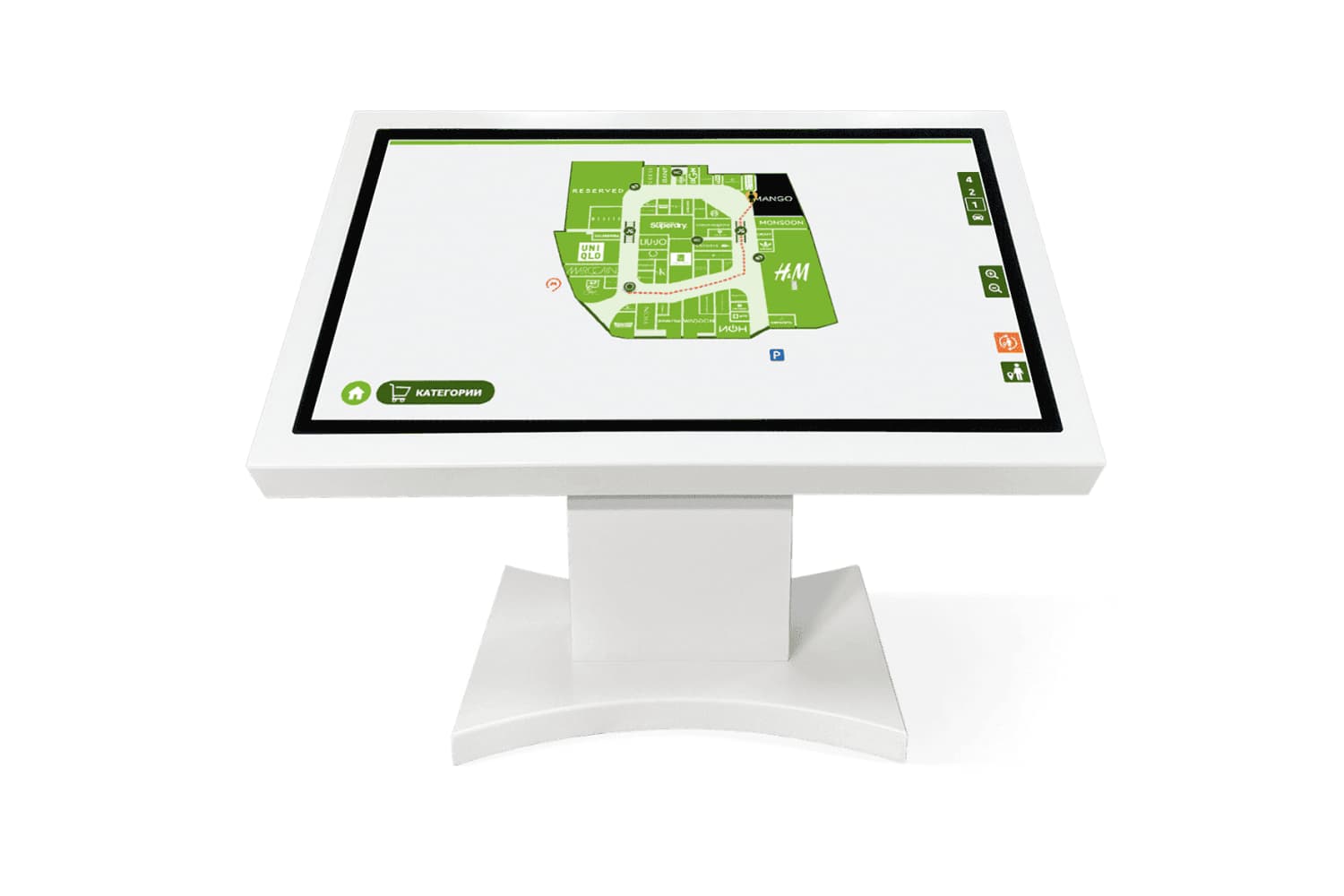  Фото интерактивный стол 55" nextouch nextable one (tsonv1pnt55) - фото 2