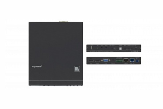 Изображение Масштабатор Kramer VP-428H2 HDMI, DP и VGA в HDBaseT, передатчик RS-232, ИК и Ethernet
