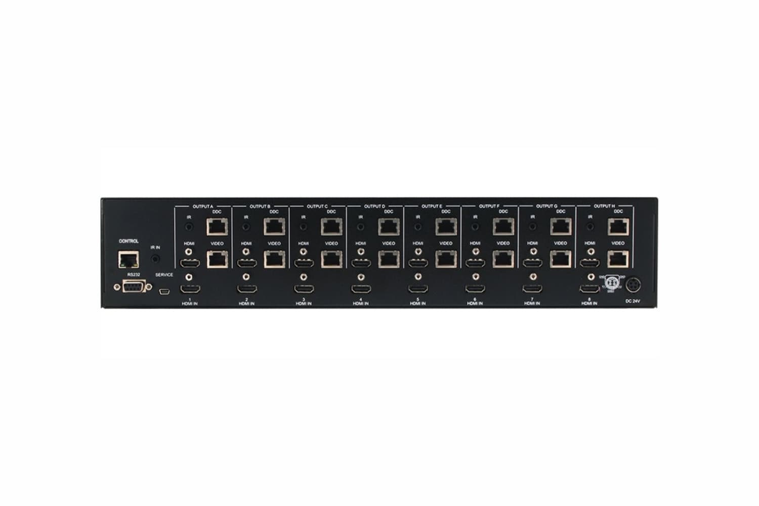  Фото матричный коммутатор 8х8 hdmi cypress cmsi-8h8hc - фото 3