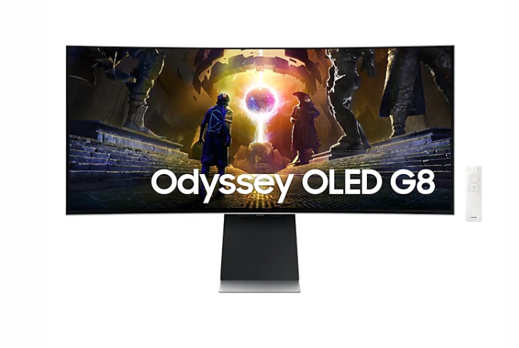  Фото монитор 34" samsung odyssey oled g8 g85sd - фото 1