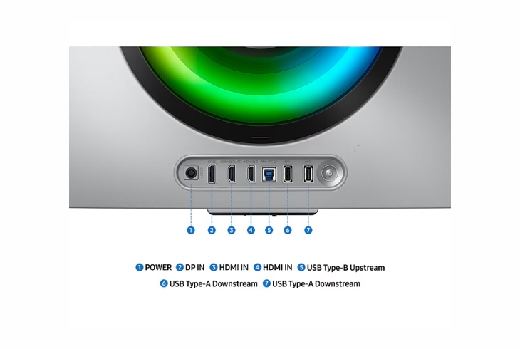  Фото монитор 34" samsung odyssey oled g8 g85sd - фото 6