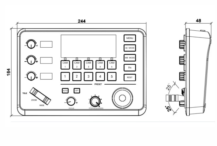  Фото пульт управления intrend itptz-rp-m - фото 4