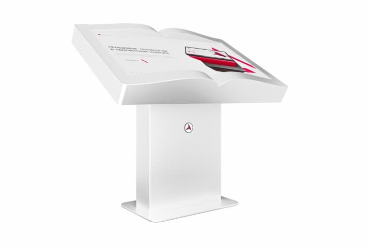  Фото сенсорный стол 43" axetech книга book - фото 4