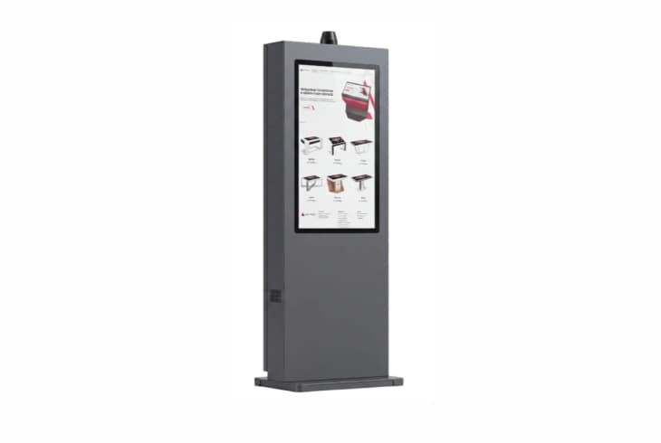  Фото сенсорный уличный киоск 43" axetech реактивный самолет jet - фото 1