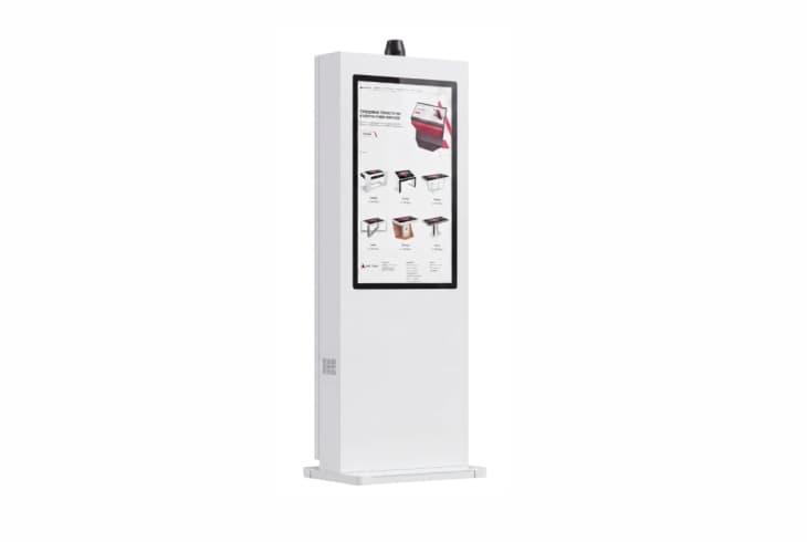  Фото сенсорный уличный киоск 43" axetech реактивный самолет jet - фото 4