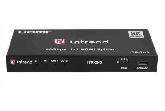  Фото усилитель-распределитель intrend itr-2h3 hdmi 1:2 - фото 1