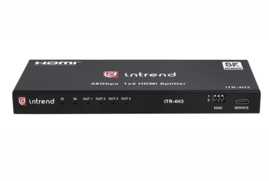 Фото усилитель-распределитель intrend itr-4h3 hdmi 1:4 - фото 1