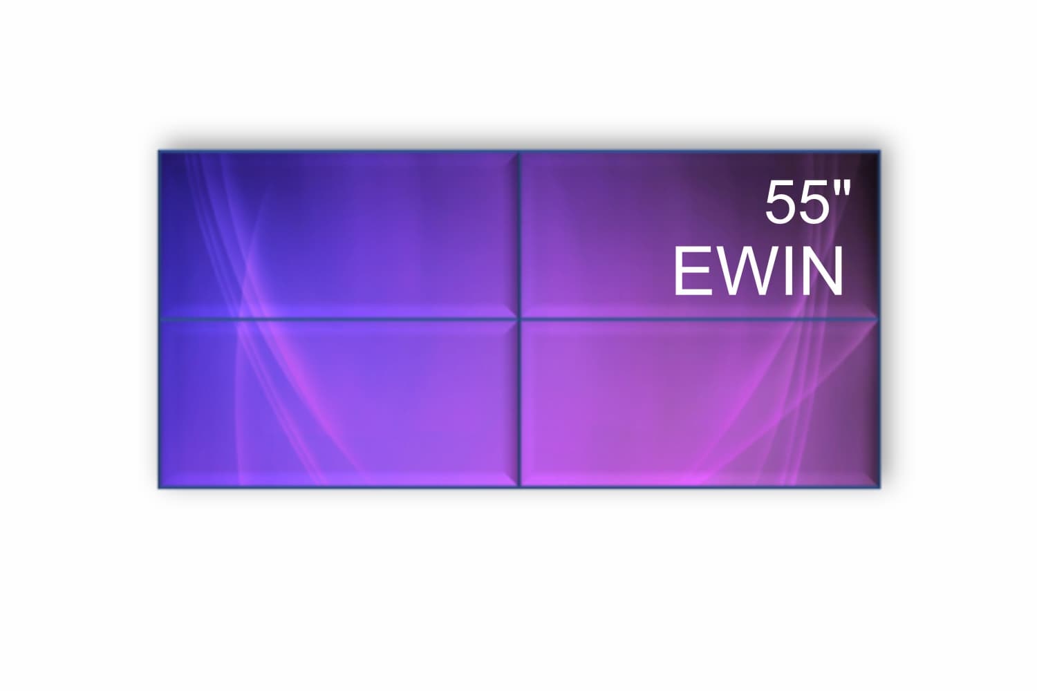  Фото видеостена 2x2 ewin 55" bp55l - фото 1