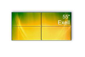 Изображение Видеостена 2x2 Exell 55" EXPD-WA55AB35