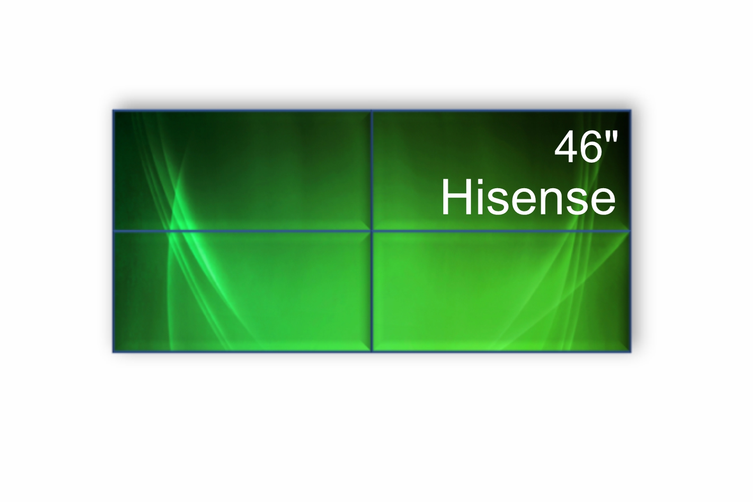  Фото видеостена 2x2 hisense 46" 46vw25e - фото 1