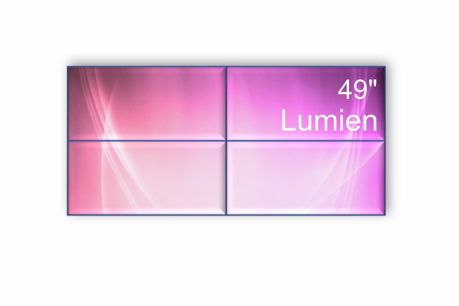  Фото видеостена 2x2 lumien 49" lvw4935ll - фото 1