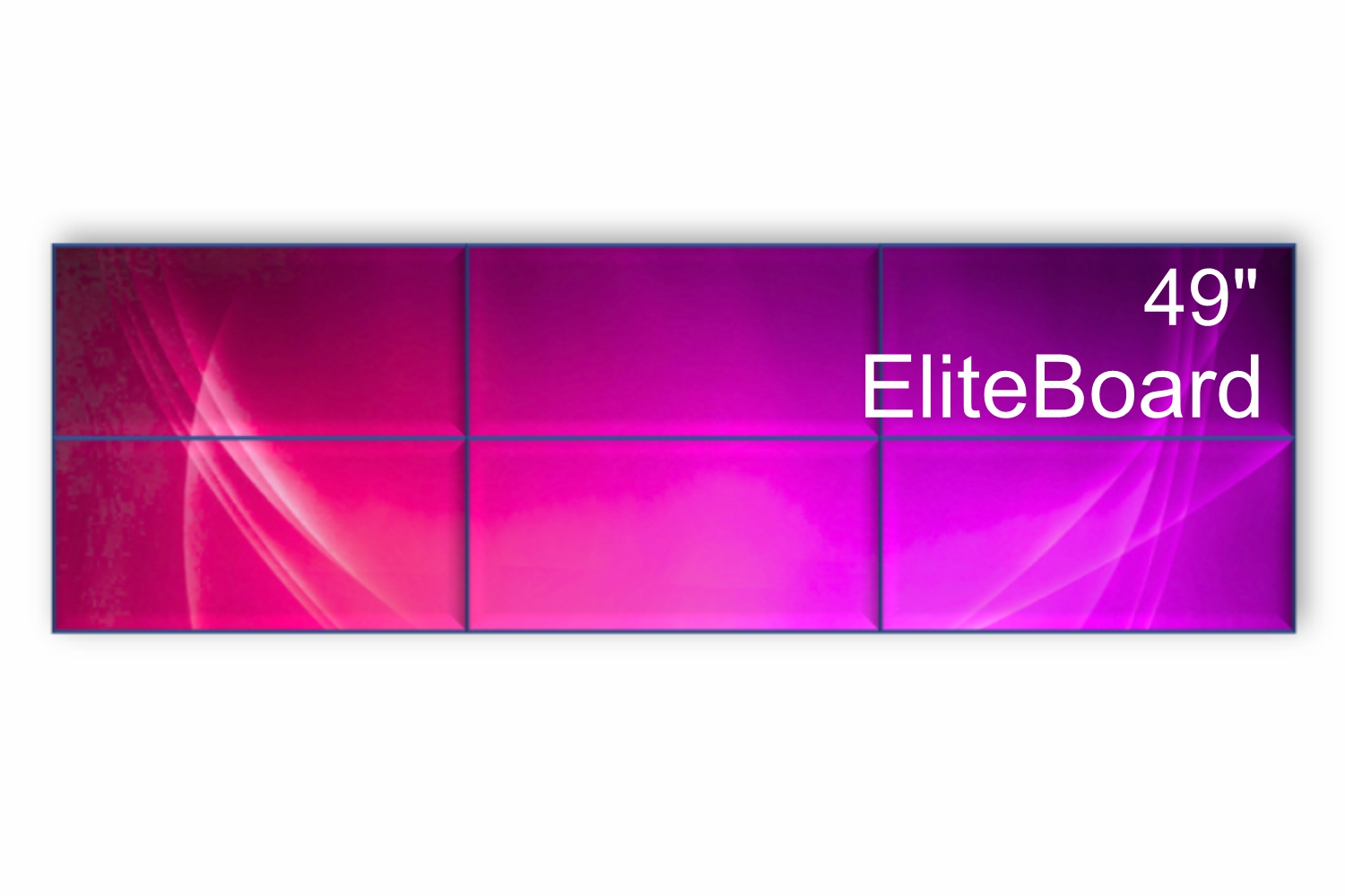  Фото видеостена 3x2 eliteboard 49" ba-49c5 - фото 1