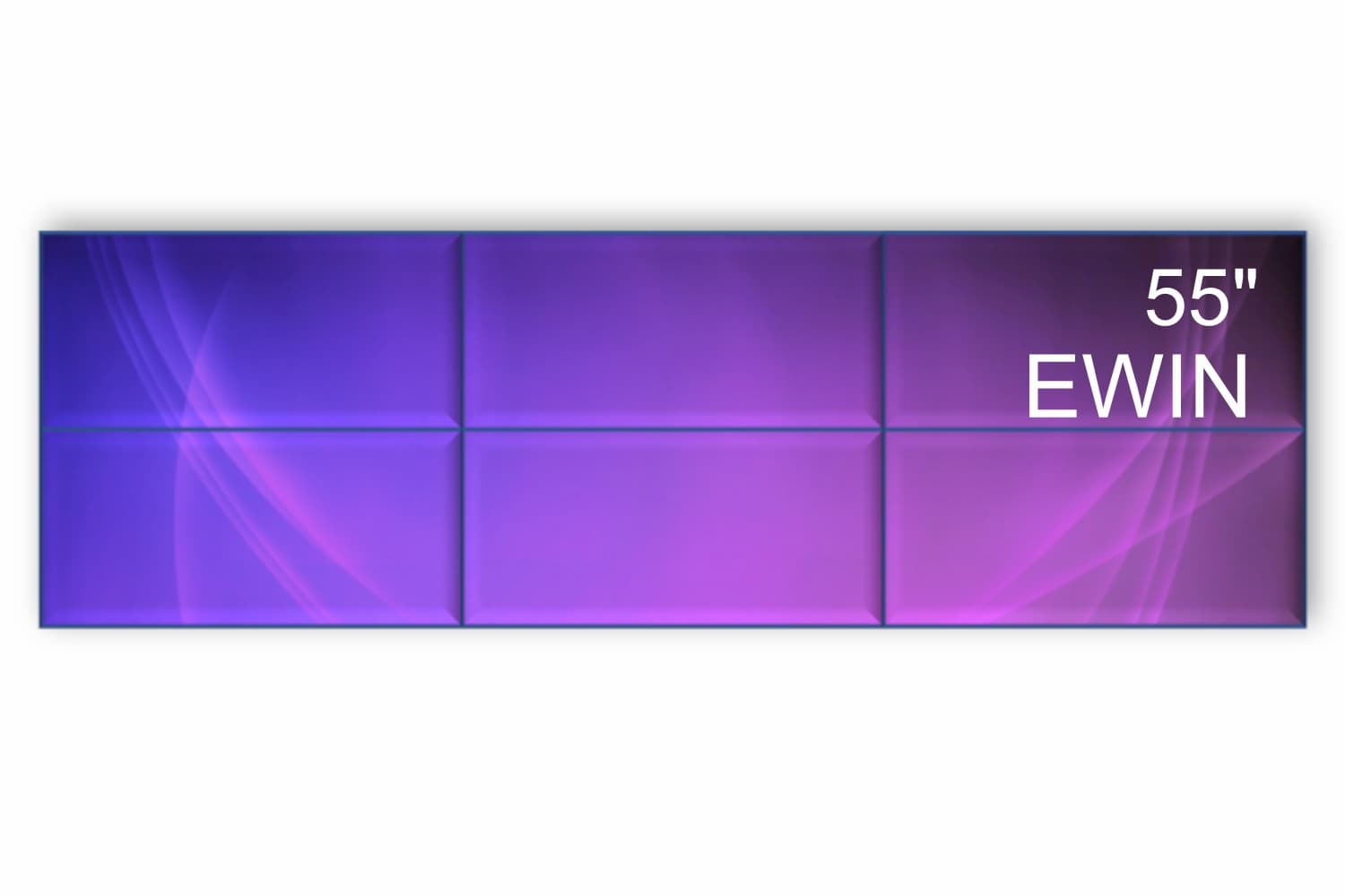  Фото видеостена 3x2 ewin 55" bt55l - фото 1