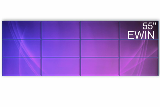  Фото видеостена 4x3 ewin 55" bm55l - фото 1
