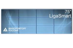 Изображение Видеостена 4x3 LigaSmart 75" V 75.43