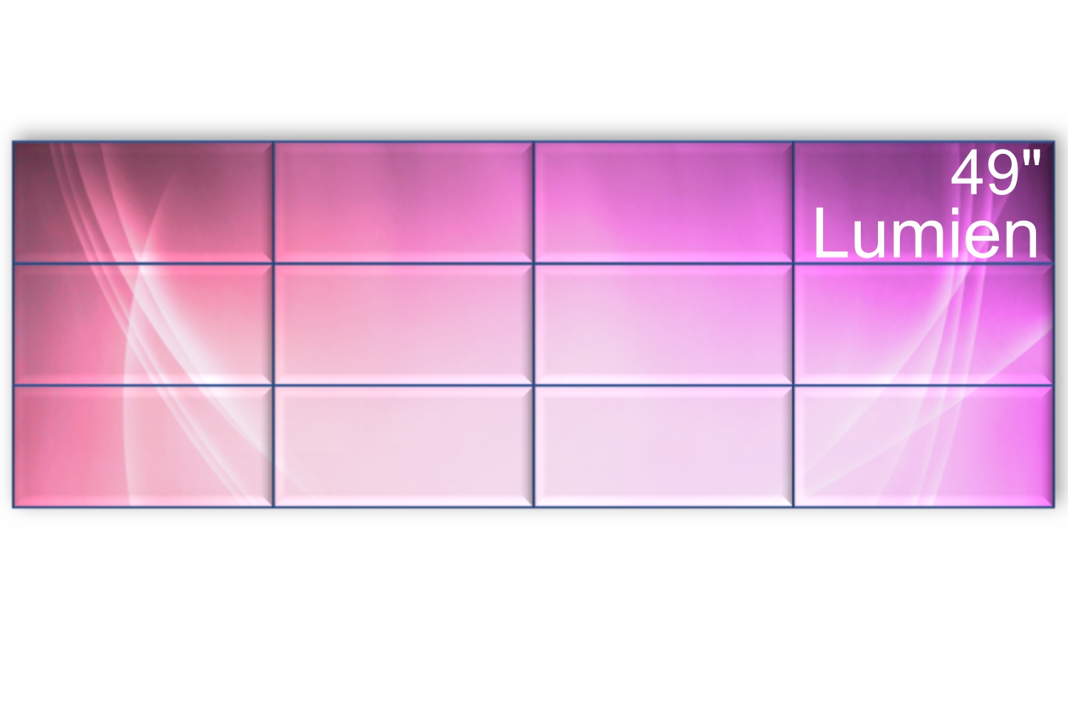  Фото видеостена 4x3 lumien 49" lvw4935ll - фото 1
