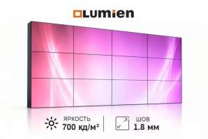 Изображение Видеостена 4x3 Lumien 55" LVW5518LH