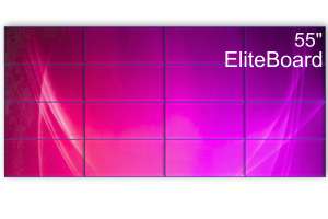 Изображение Видеостена 4x4 EliteBoard 55" BK557FFLE