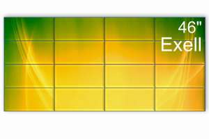 Изображение Видеостена 4x4 Exell 46" EXPD-WA46AB05